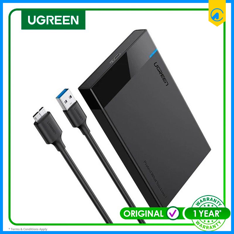 Ugreen 30848 Casing Enclosure Hard Disk External 2.5 "SATA USB3.0