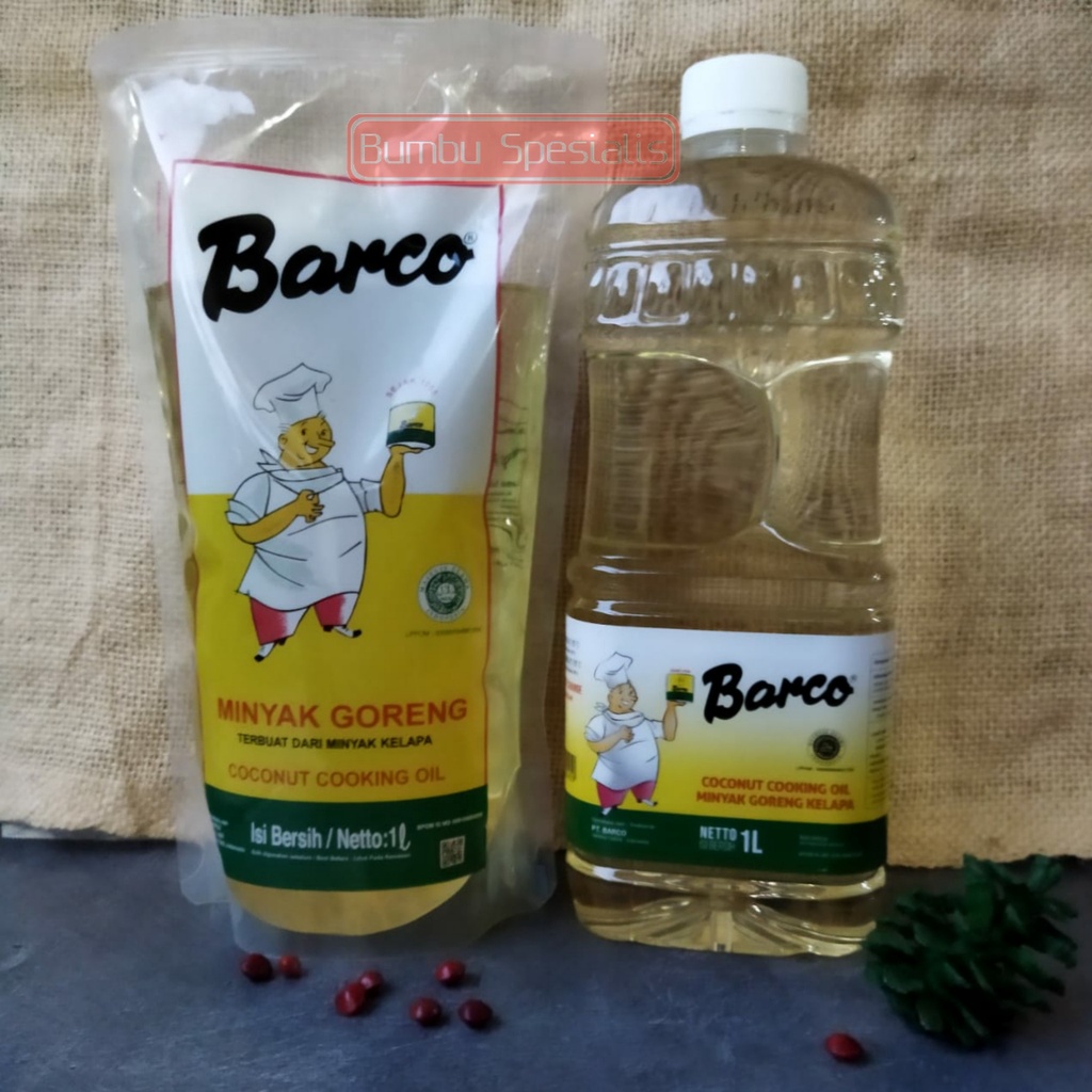 Minyak Goreng Barco 2 Liter Refill / Minyak Kelapa Murni refill 2 Lt