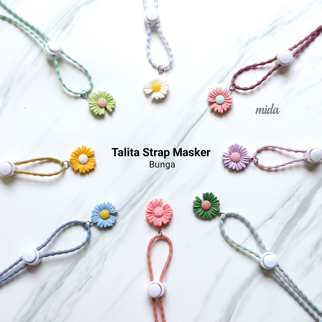 TALITA STRAP MASKER / STRAP MASKER PREMIUM / STRAP MASKER MURAH / TALI MASKER / STRAP MASKER BOBA / 