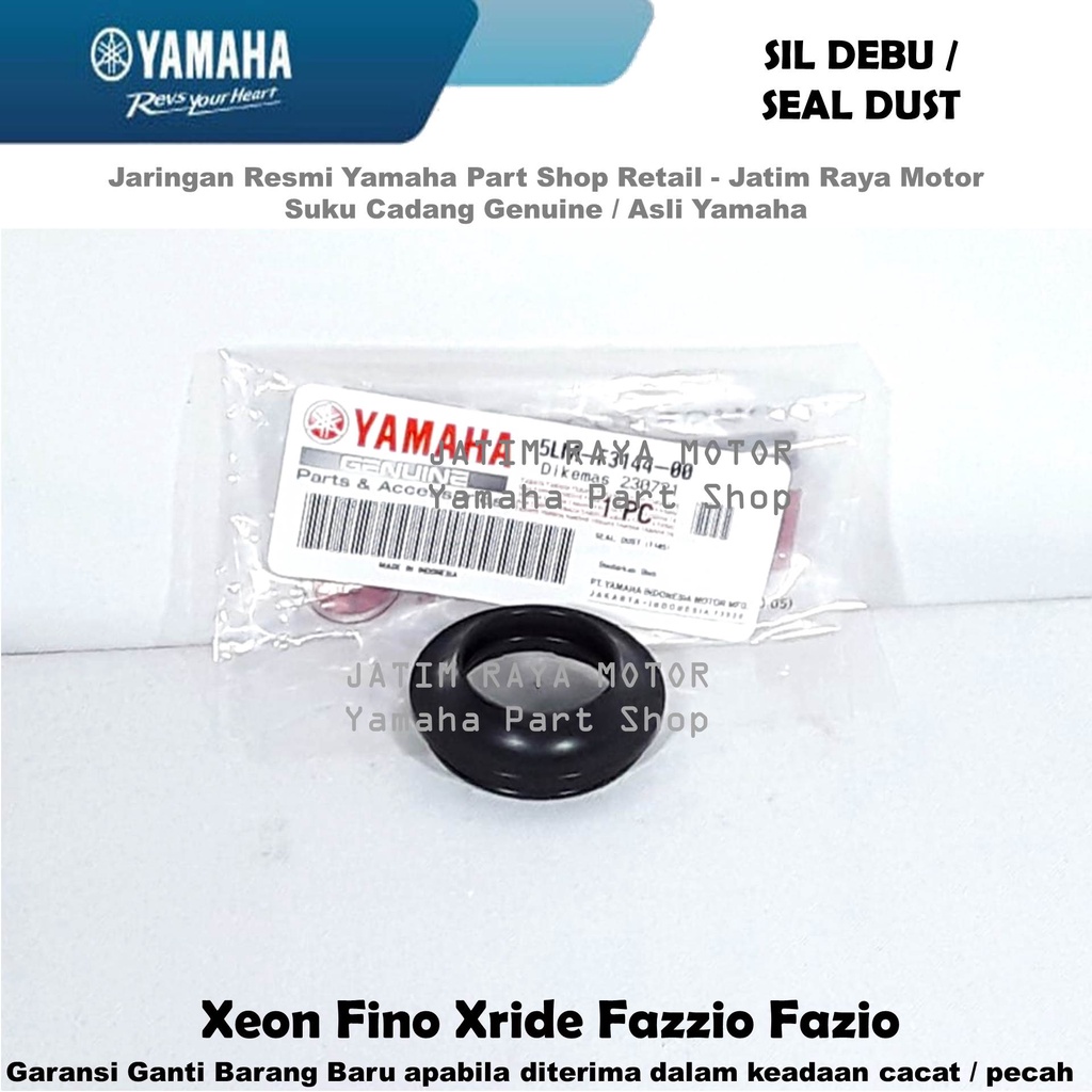 Sil Debu Seal Dust Sok Depan Xeon Fino Xride Fazzio Fazio Asli Original Yamaha Surabaya