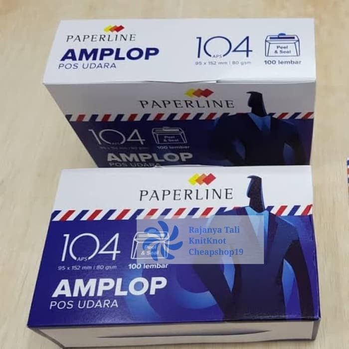 

Amplop Putih Polos Paperline 104 isi 100 95 x 152mm 80gram GSM RJT