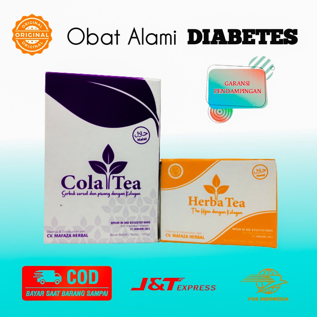 Obat Herbal Diabetes dan Asam Lambung Colatea Herbatea