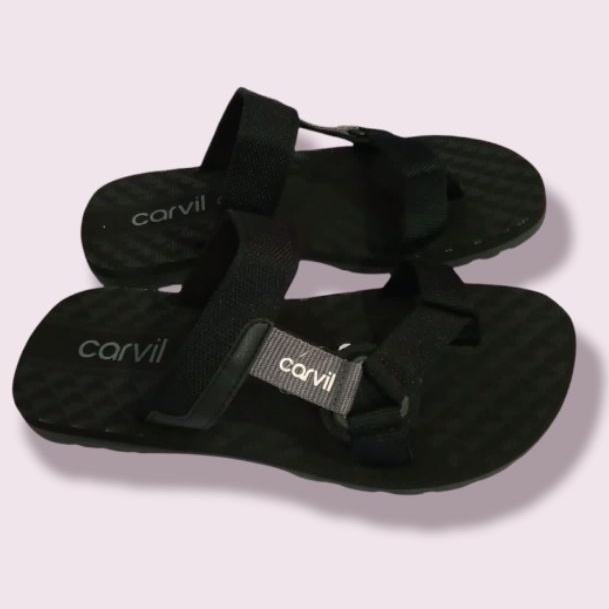 sandal gunung pria CARVIL original black