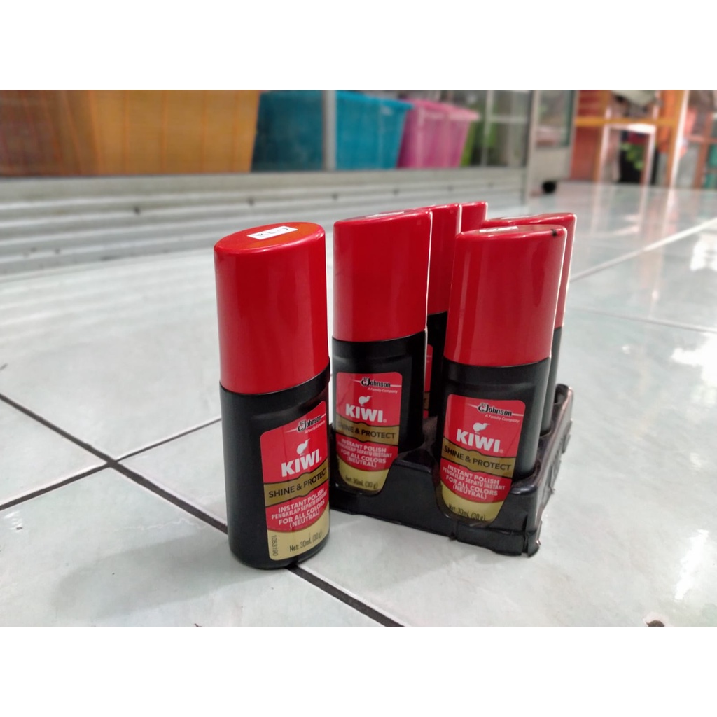 Semir Sepatu Kiwi Cair Instan Polish 30 ml