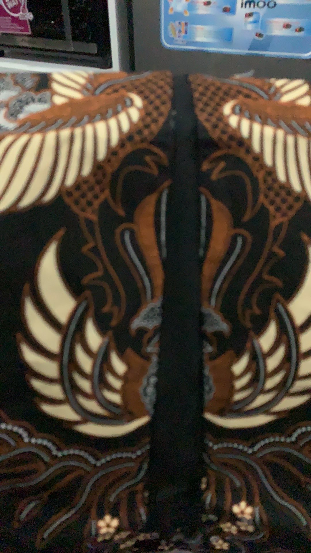 Kemeja Unik Batik Wanita Slim Fit Bw36 Lengan 7/8 Slimfit