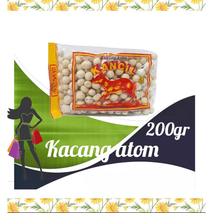 

Kacang atom gangsar 200gr 1bks