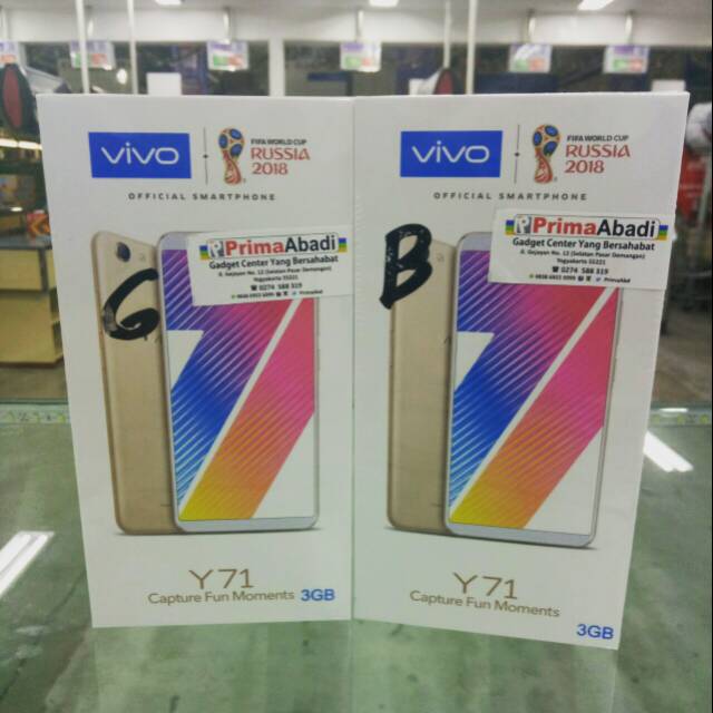 Vivo Y71 Ram 3Gb