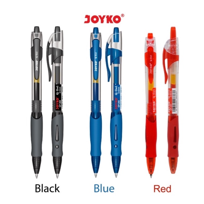 

( DAPAT 1 PCS ) Bolpen Pulpen Bolpoin Gel Joyko Cetek GP-265 GP 265