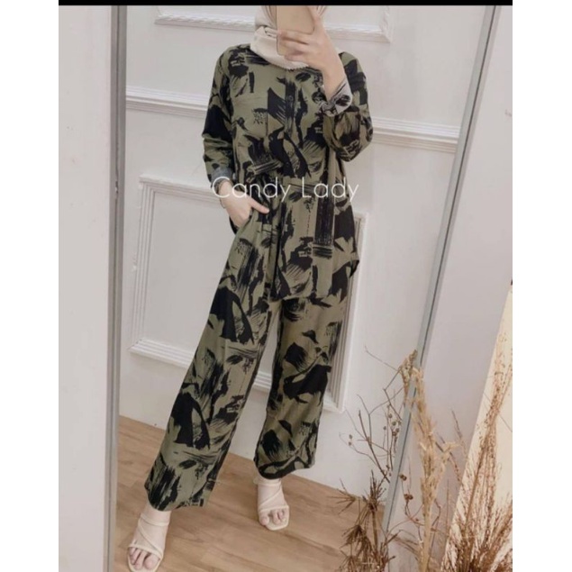 SETELAN CANDY LADY || SETELAN RUMAHAN || SETELAN RAYON || ONE SET TIE DYE || SETELAN TIE DYE