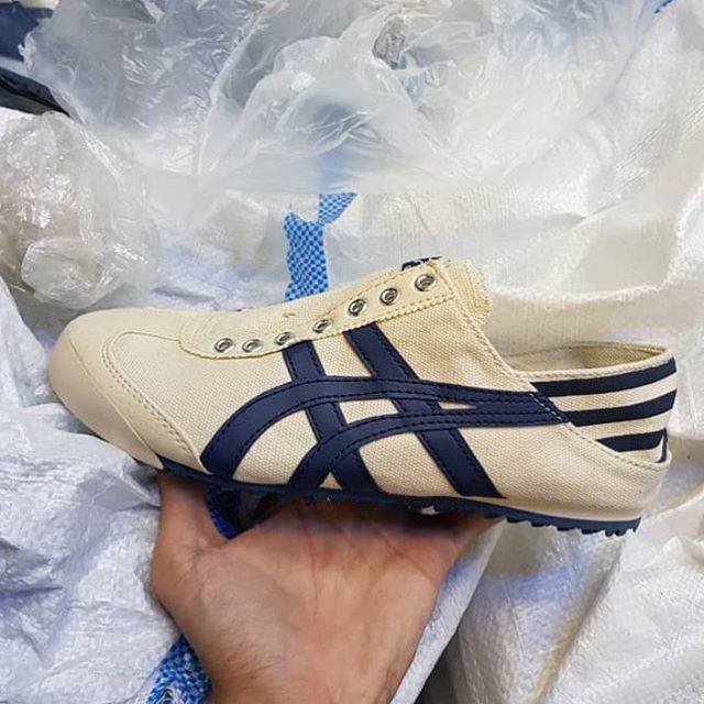 Asics Onitsuka Tiger Mexico 66 Slip On Premium Original ( sepatu asics / sepatu santai )