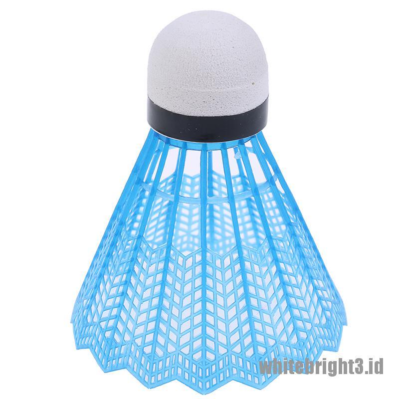 12pcs Kok Badminton Bahan Plastik Warna-Warni Untuk Latihan