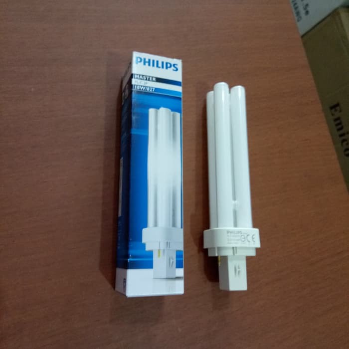 Lampu Phillips PLC 18w/827 WWL WarmWhiteLight KUNING
