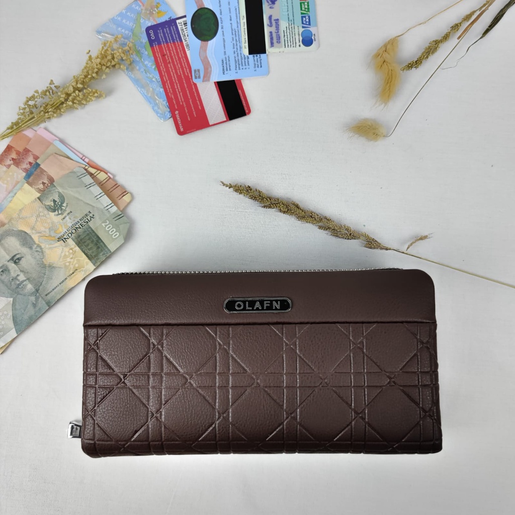 OLAFN Handbag / Clutch Pria bahan kulit