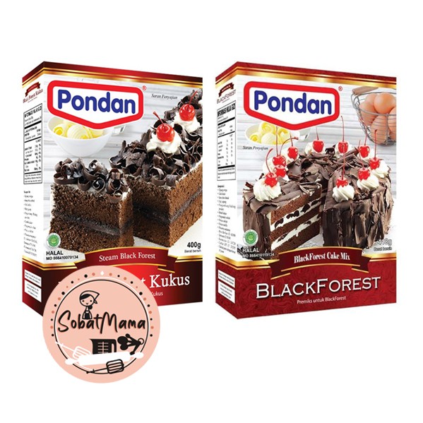 

Pondan Blackforest Cake