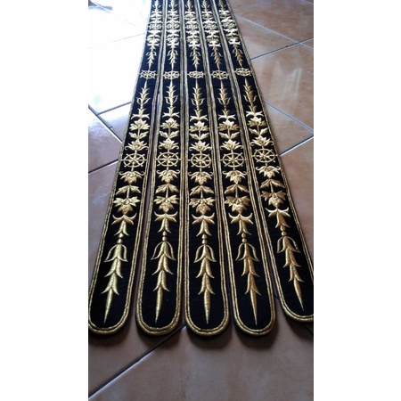 epek bordir benang emas