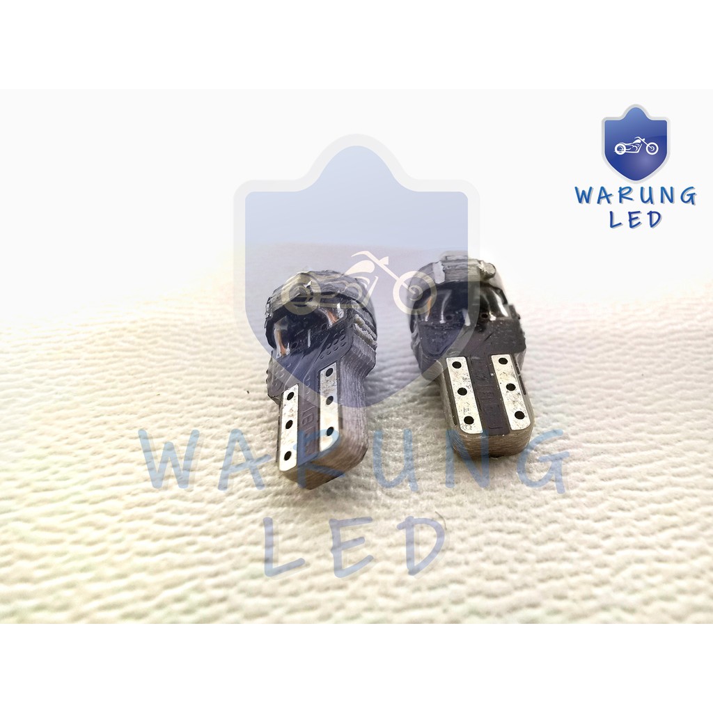 Lampu LED Speedometer Motor Mobil T5 3 Titik Luminos 9nine asli (SET)-1