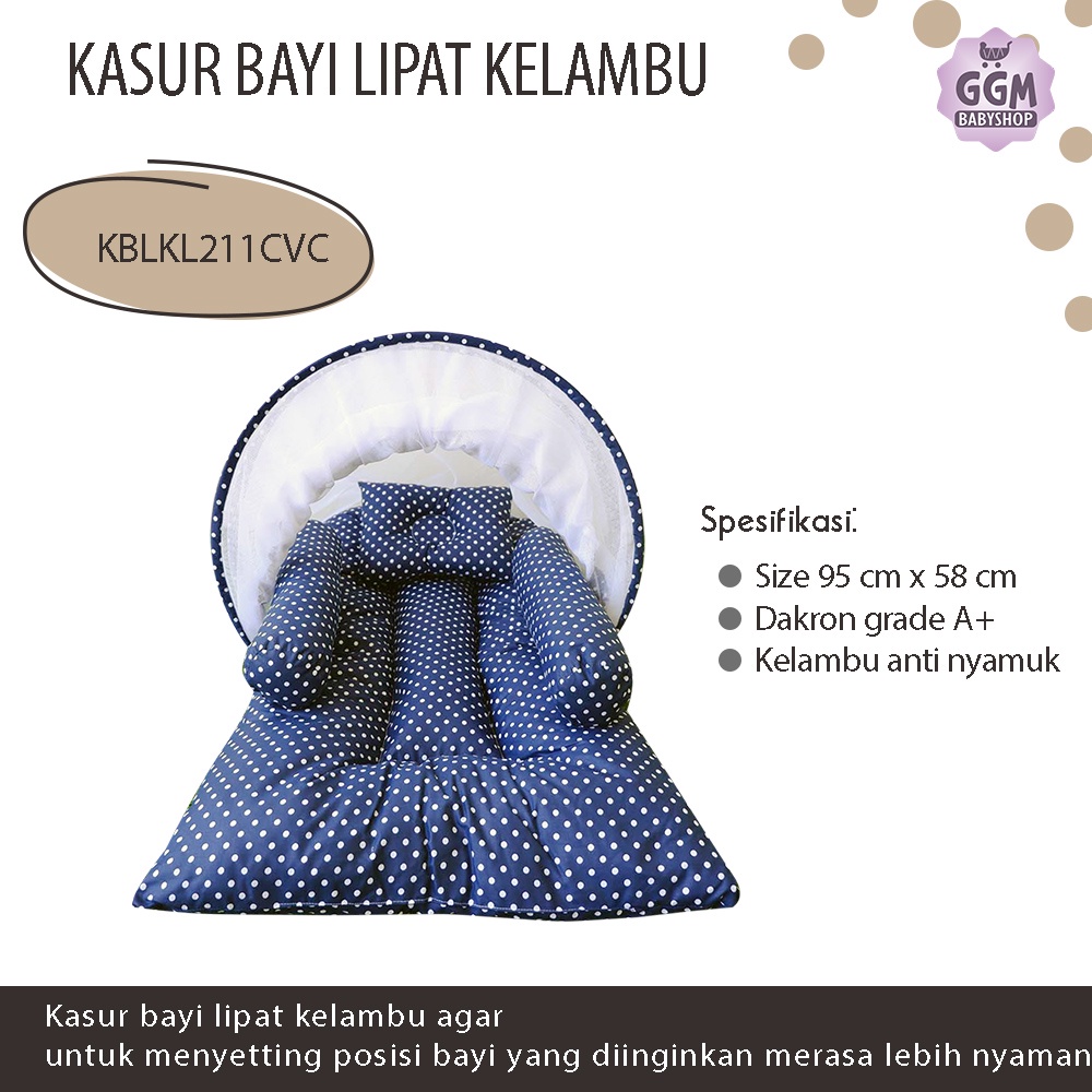 Kado Lahiran Paket Perlengkapan Bayi Baru Lahir Kasur Bayi Kelambu Tempat Tidur Bayi Kelambu