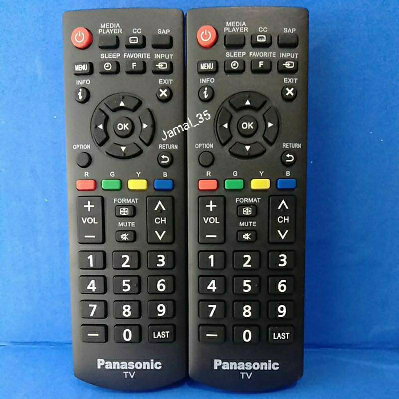 REMOTE REMOT TV PANA SONIC LED LCD PLASMA UHD