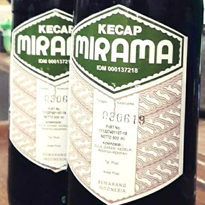 Kecap Mirama Manis Legendaris Khas Semarang /Tradisional /Masak /Jadul
