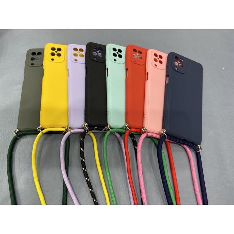 Case Tali Nagita Xiaomi Mi 11 Lite Mi 11T Mi 11T Pro Lanyard Gantungan Silikon candy