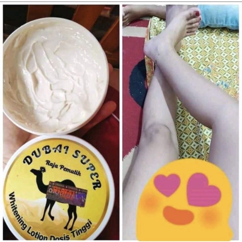 HB DUBAI SUPER Whitening Lotion Dosis Tinggi