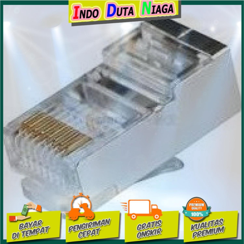 IDN TECH - Kepala LAN RJ45 Cat5 Shielded 1PCS