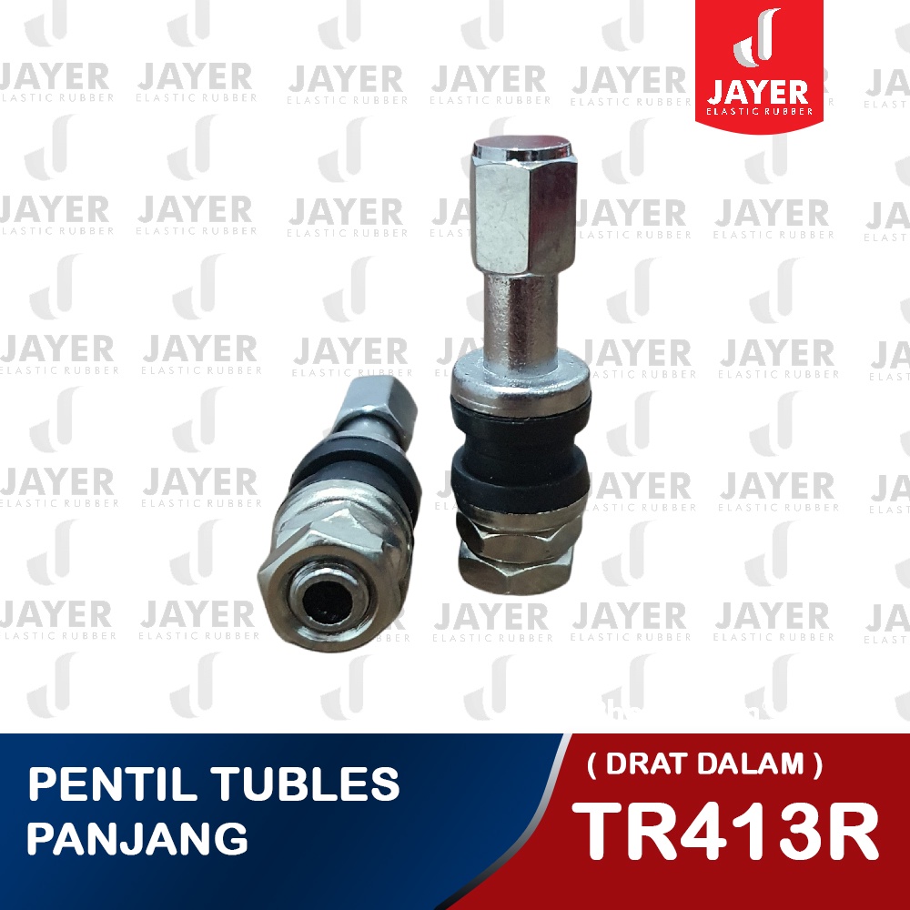 PENTIL BAN  MOTOR TUBLES / PENTIL TUBLES BESI DRAT DALAM TR413