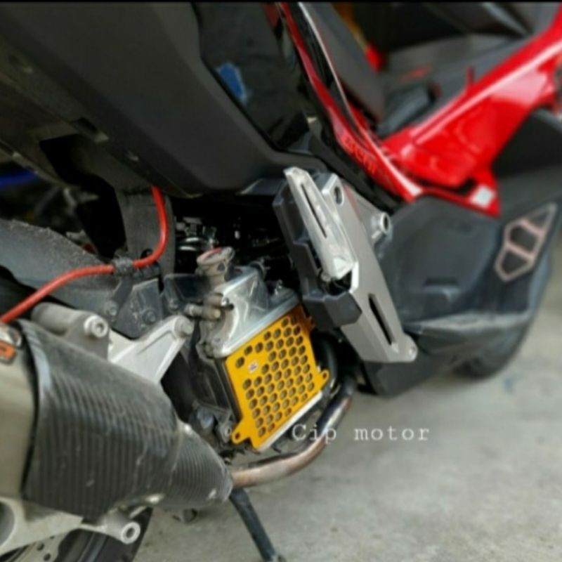 cover radiator cnc Adv Pcx Vario 150 sarang lebah HRC