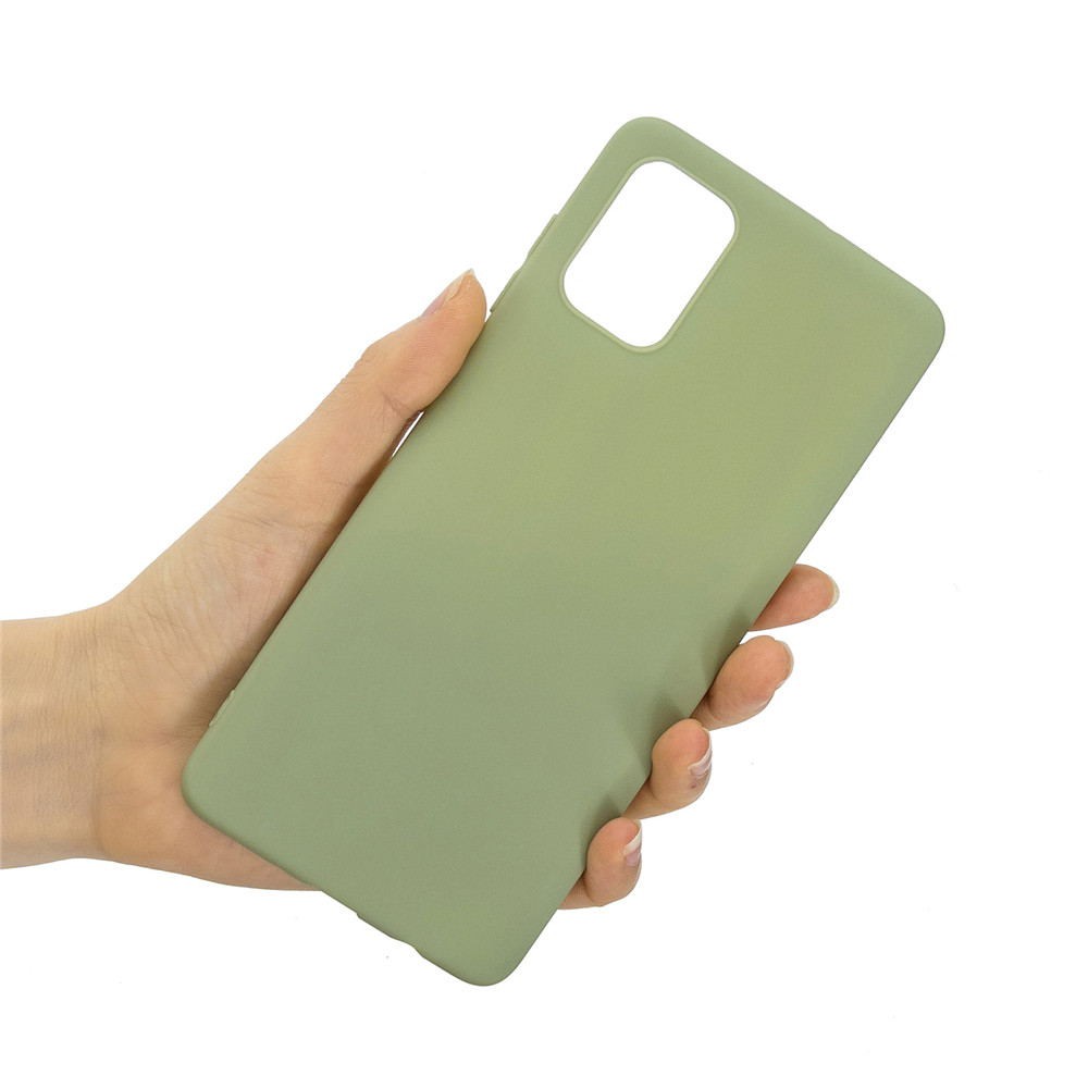 Samsung Galaxy A51 A71 S20 Pro S20 Ultra Candy Color Slim Thin Soft TPU Phone Case Cover-Matcha Green