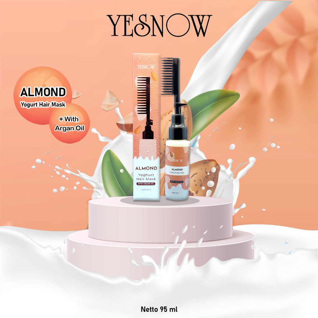 YESNOW Yoghurt Hair Mask With Keratin 95ml