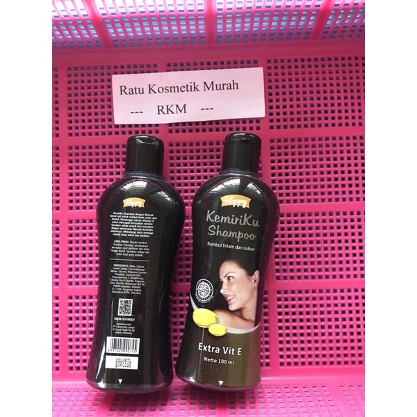 Happy Kemiriku Shampoo Kemiri Sampo Perawatan Rambut Bayi dan Dewasa Shampo Uban