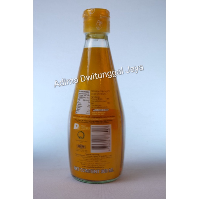 Kecap Ikan / Squid Brand Premium Fish Sauce Thailand 300ml