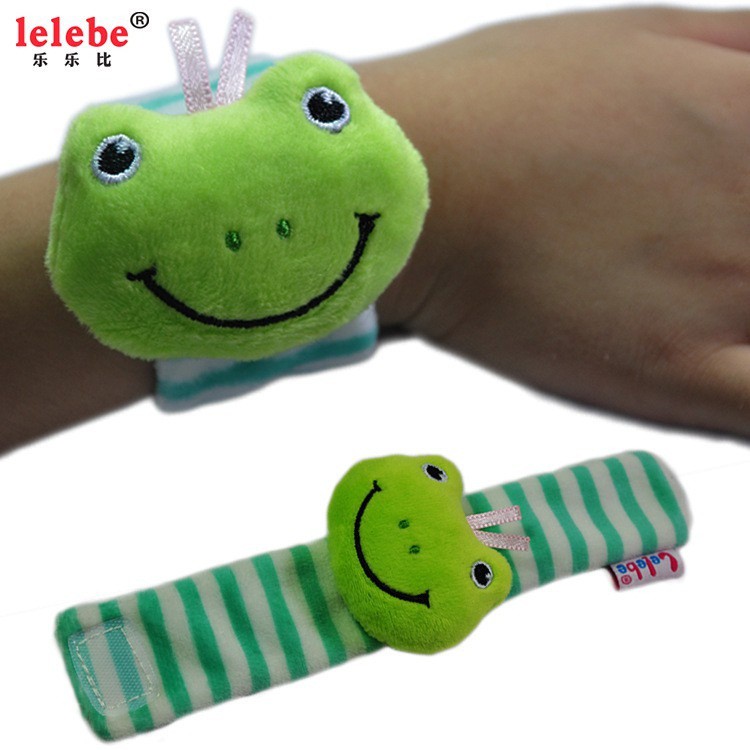 mainan bayi gelang rattle lelebe