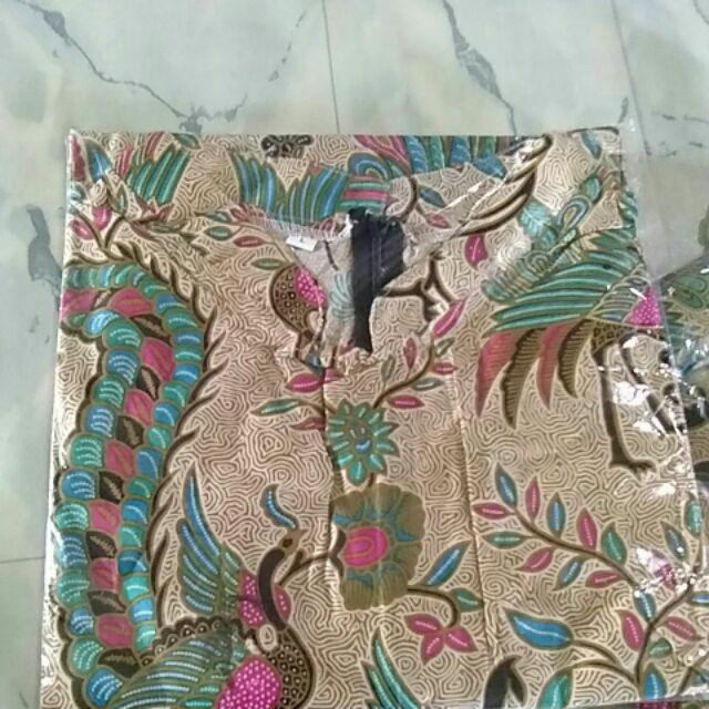 Terlaris Serut Genes Jelita Tunic Navbor Yelbor Whitbor Creambor Tunik Batik Modern Hrb030 Dolbi Dob