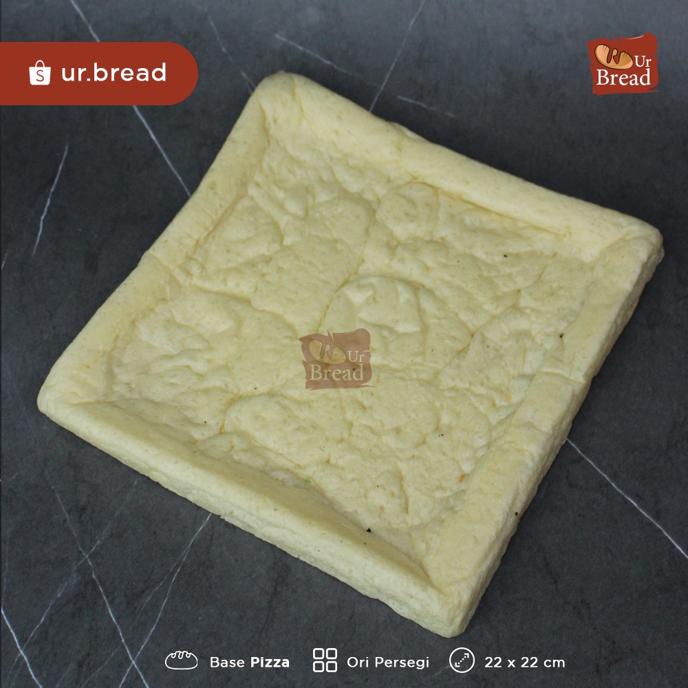 Roti Pizza Kotak Ukuran 22cm | Base Pizza Kotak 22cm