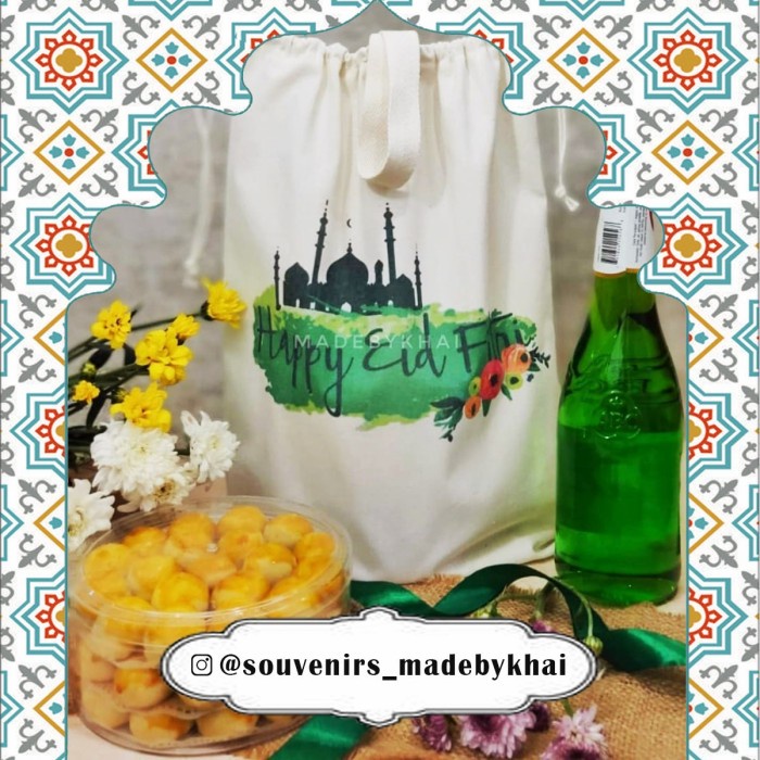 

✨ BISA COD ✨ Tas serut Blacu Hampers Idul Fitri [SALE!]