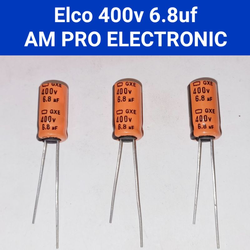 Elco 400v 6.8uf Elko 6.8uf 400v Orange