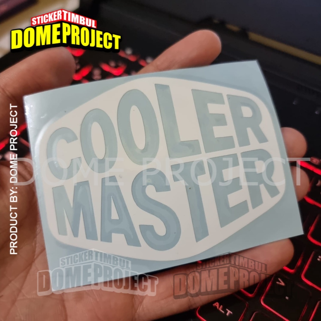 STIKER CUTTING MOTOR LAPTOP PC LOGO COOLER MASTER STICKER AESTHETIC IMPORT KEREN