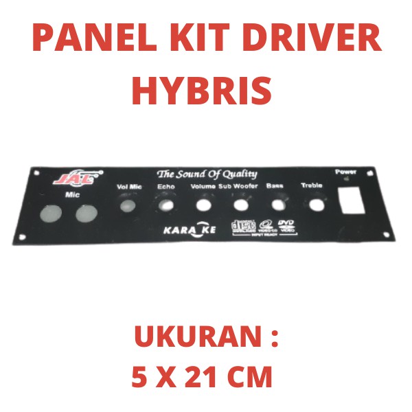 PANEL KIT DRIVER HYBRIS / TONE CONTROL TONEKONTROL TONKONTROL TUNEKONTROL TON TUNE KONTROL MIKSER