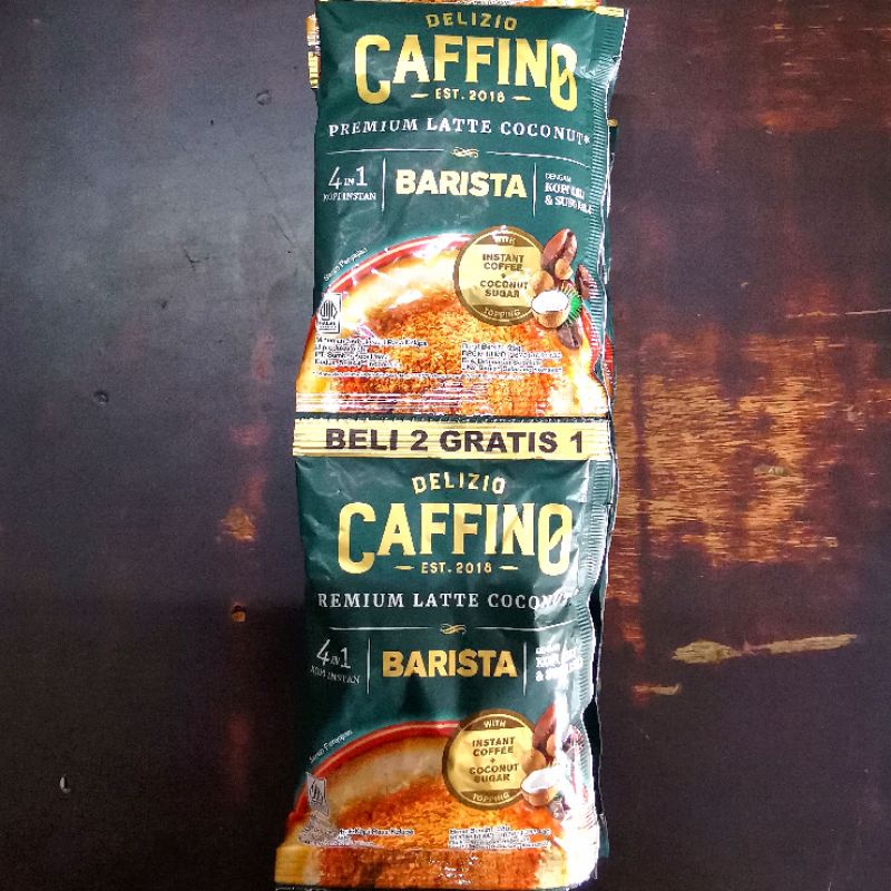 

Caffino Kopi Barista Premium Late Coconut 4 in 1 Renceng 10 Sachet 25 gr