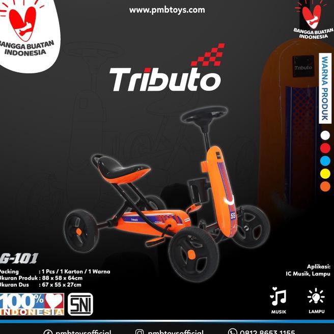 New Gokart Tributo Type G-101 (Orange)