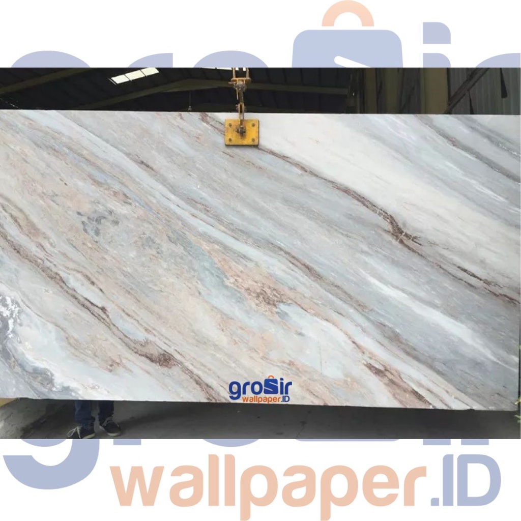 (REAL PICT/FOTO ASLI) Marmer PVC Dinding High Quality Premium / Marmer Kamar Mandi / Marmer Dapur Termurah Ukuran 2.44 M x 1.22 M Tebal 5 MM