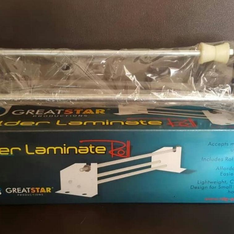 

GQJW Dudukan Penyangga Mesin Laminasi Laminating A3 Holder Laminate Roll A3+ ㊌ 48