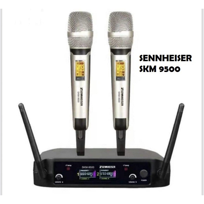 mic wireless sennheiser skm 9500 skm9500 handheld microphone - SENNHEISER