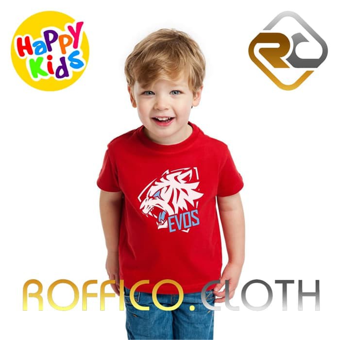 Tshirt Baju Kaos Anak Logo Game Evos