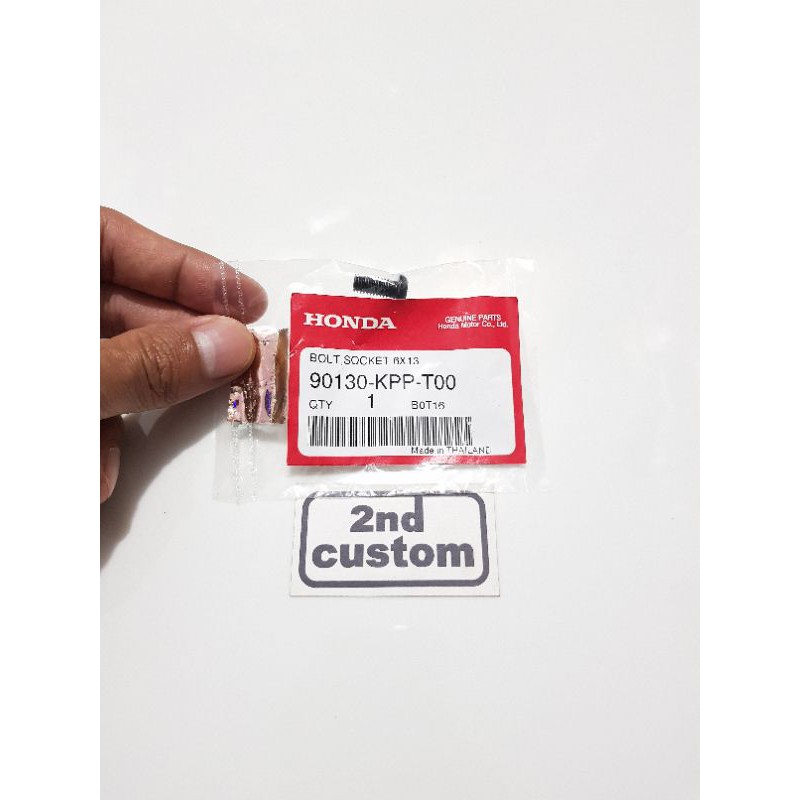 Baut L kecil dudukan spion Honda CBR 150 R old Thailand New Led CBR150 Injeksi fi bolt socket mirror