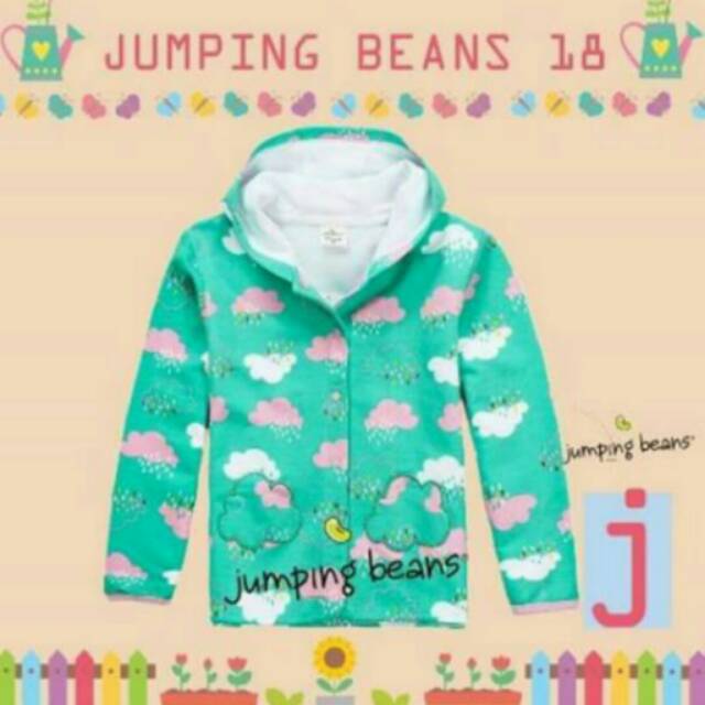 Ready jaket jumping beans sz 18m.2-6t hrg promo 90rb
