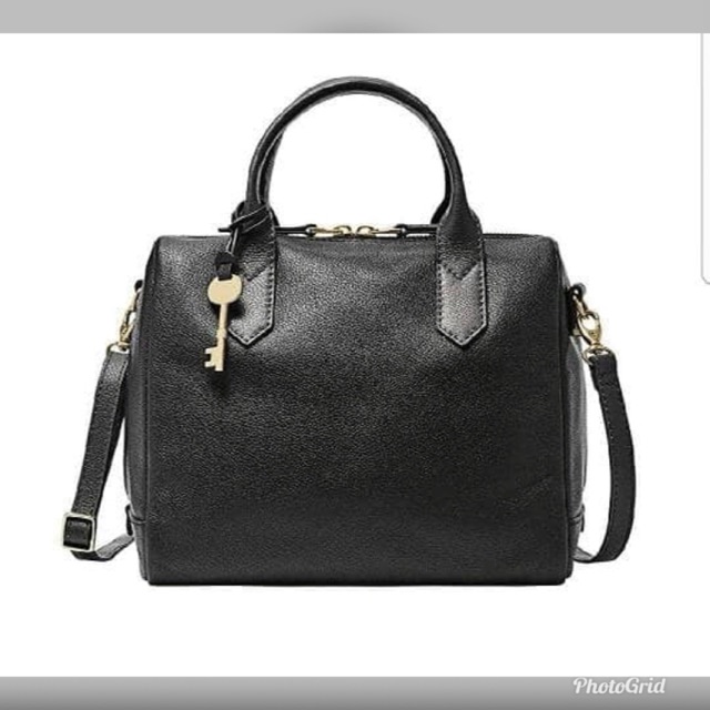 Fossil Fiona Satchel Black