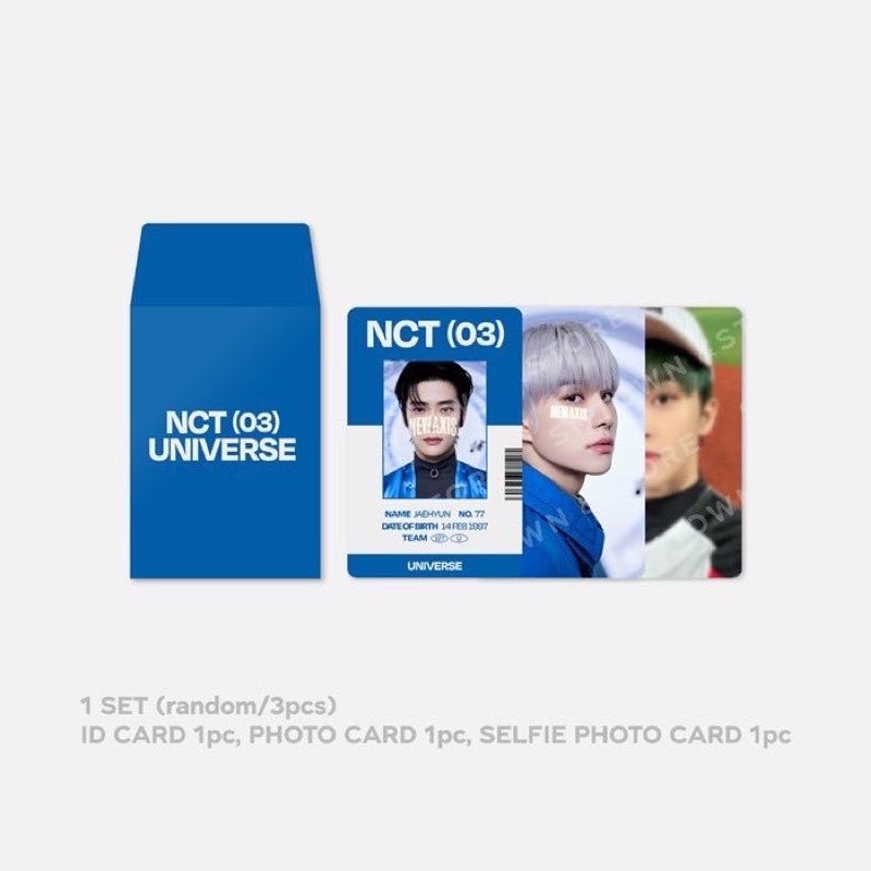 baca deskripsi  UNIVERSE MD BINDER PHOTOCARD INDEX RANDOM NCT TRADING