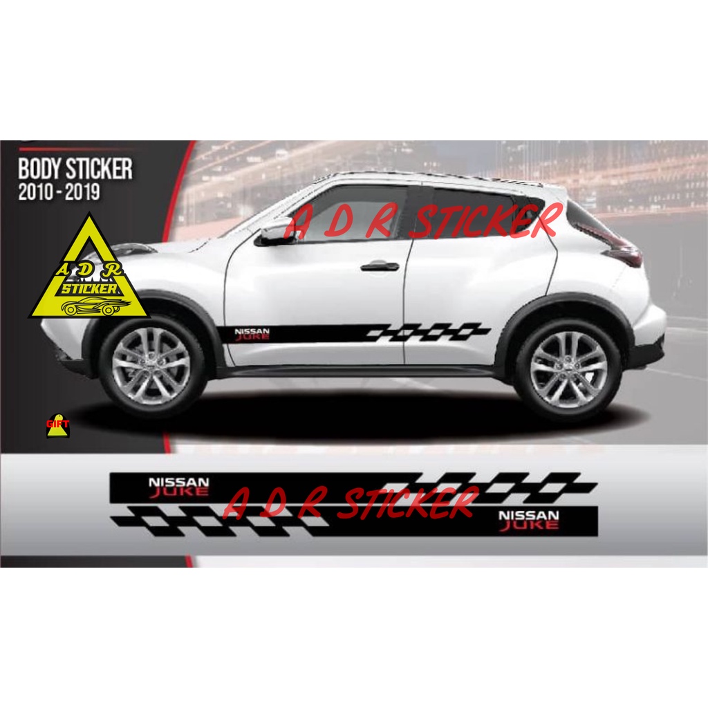 STRIPING STICKER MOBIL NISSAN JUKE STICKER MOBIL NISSAN JUKE TERBARU